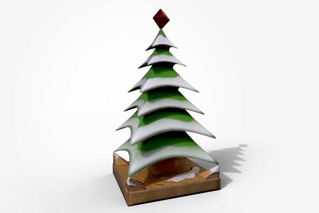 tree 3d model, 3d model tree, stylized tree 3d model, christmas tree 3d model, free tree 3d model,