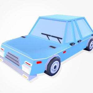 cartoon car 3d model, 3d model cartoon car, 3d car,