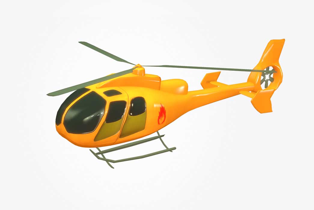 carton helicopter 3d model, 3d model cartoon helicopter, 3d helicopter, cartoon helicopter,