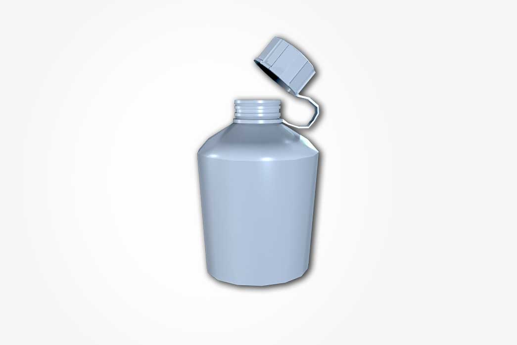 water bottle, 3d water bottle, low poly water bottle 3d model