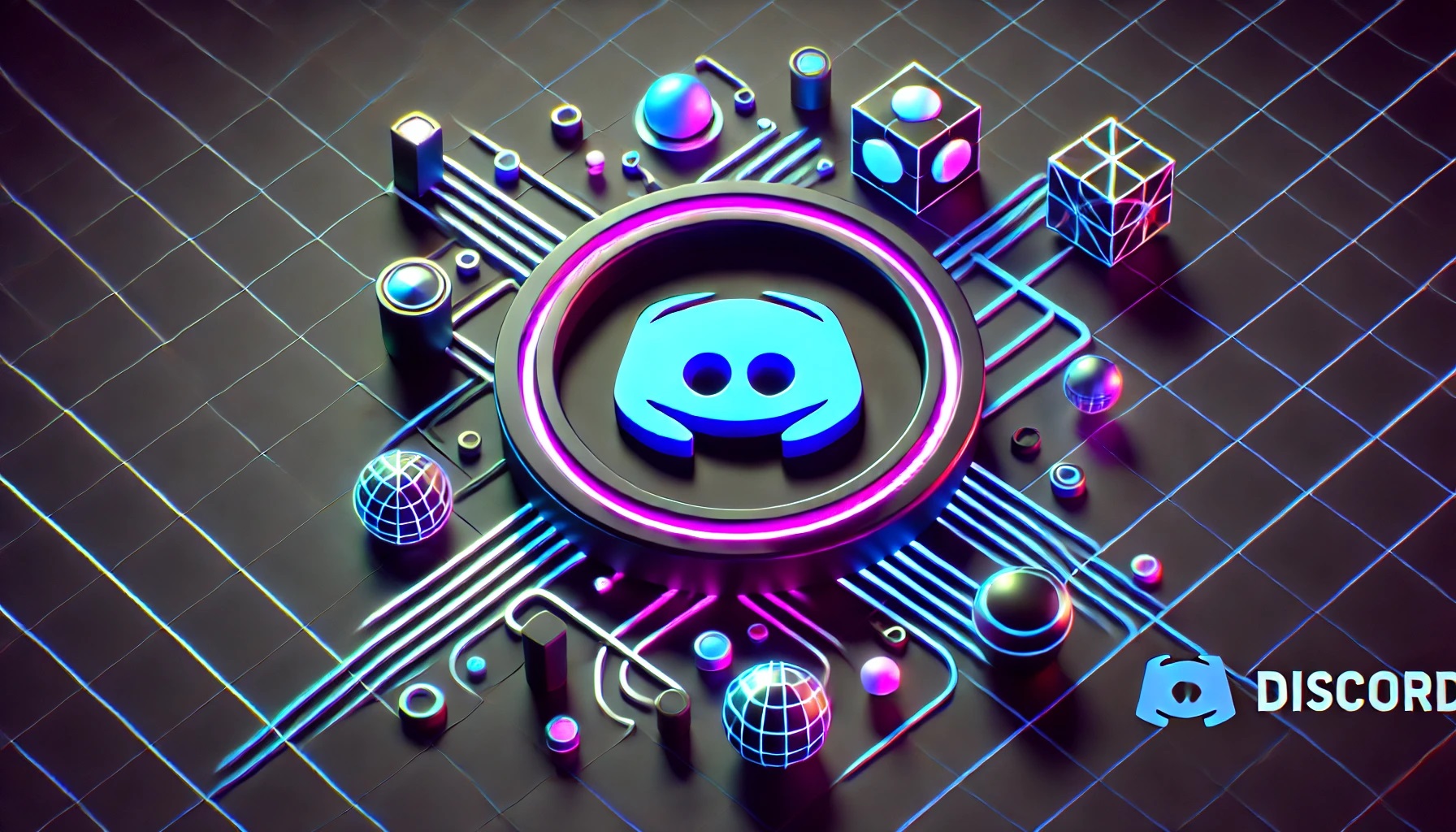 3d model discord servers, discord logo,